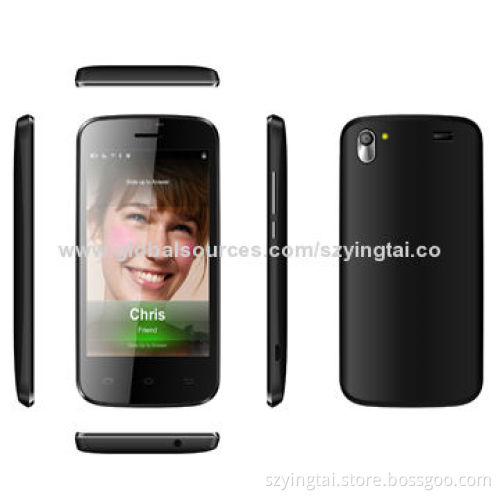 4-inch IPS Screen Google's Android 4.2.2 Smartphones with Dual-core MTK6572 and Dual-SIM